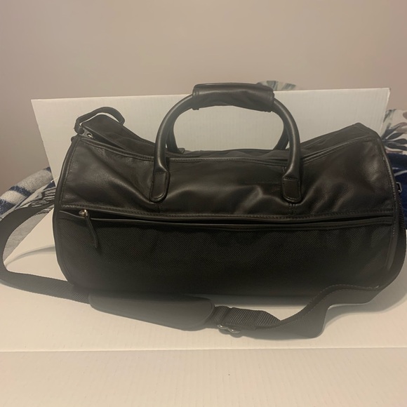 Coach NWT black 1996 Olympics double zipper duffle bag never used - Picture 4 of 12